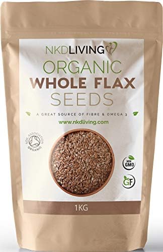 NKD Living Organic Flax Seeds / Linseeds (1kg)