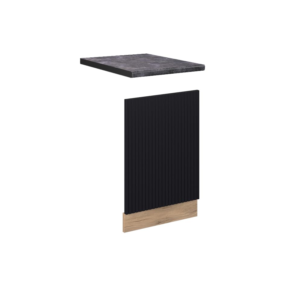 Vicco Front panel Fame-Line, Black striped, 45 cm โ image 1