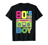 80s Boy 1980s Fashion 80 Theme Party Outfit Eighties Costume T-Shirt