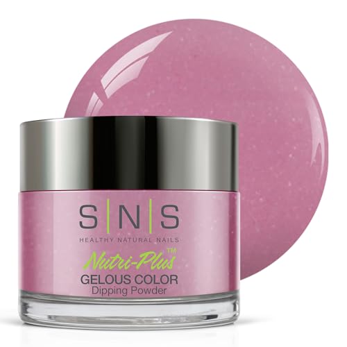 SNS Nail Dip Powder, Gelous Color Dipping Powder - Wizard Fantasy (Purple/Violet, Glitter) - Long-Lasting Dip Nail Color Lasts 14 Days - Low-Odor & No UV Lamp Required - 1oz