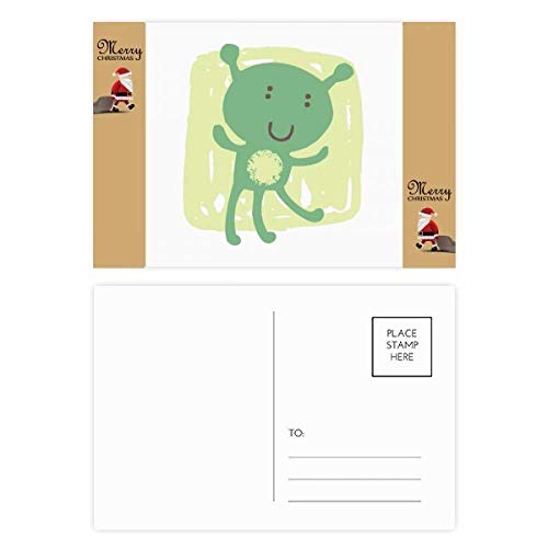 Cartes postales alien et graffiti : lot de 20 visuels cosmiques pour déco de bureau