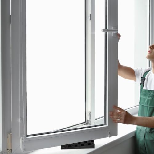 Cuñas de plástico ajustables Housoutil para nivelar marcos de puertas con total precisión 7