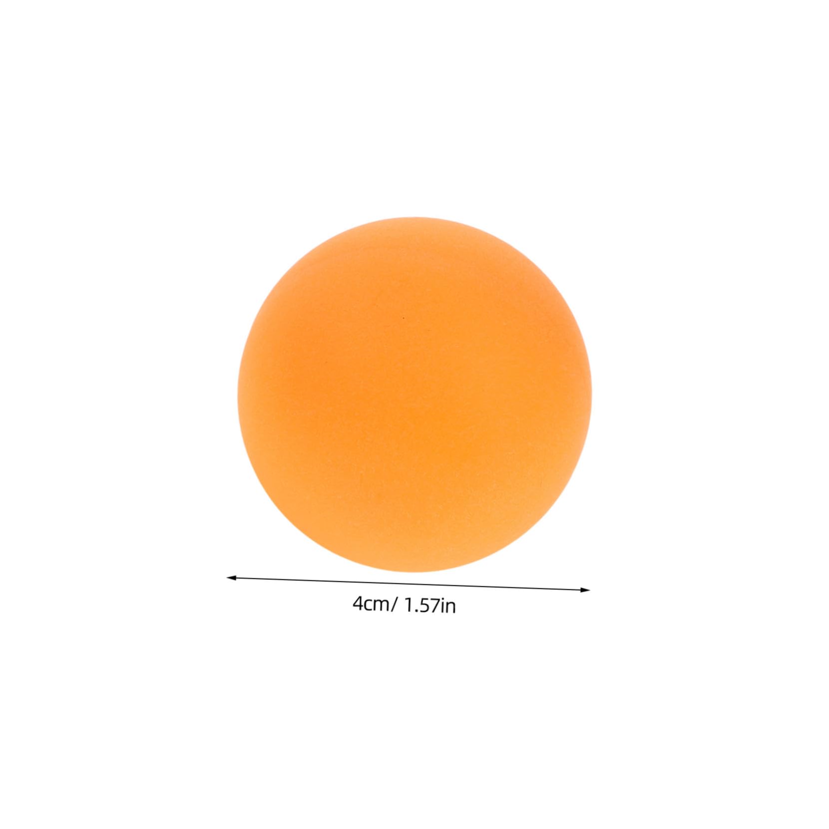 TOYANDONA Balones de Tenis de Mesa Pequeñas 10 Piezas Plástico para Entrenamiento Profesional Competición y Juegos