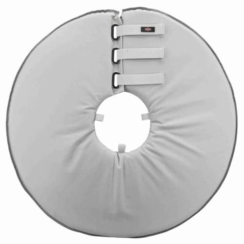 Trixie 19426 Schutzkragen, L–XL: 53–56 cm/27 cm, grau