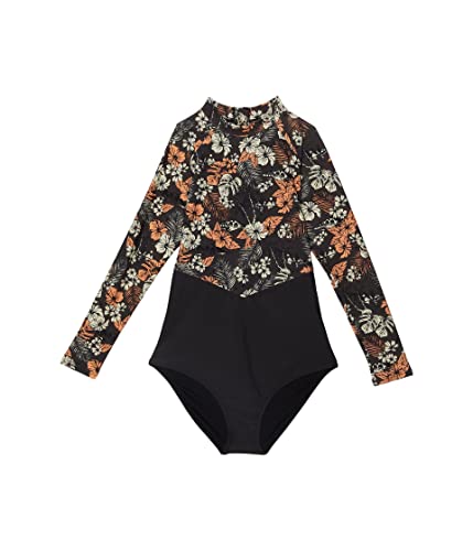 Image of Rip Curl Girl's Cosmic Paradise Zip Rash (Big Kids)