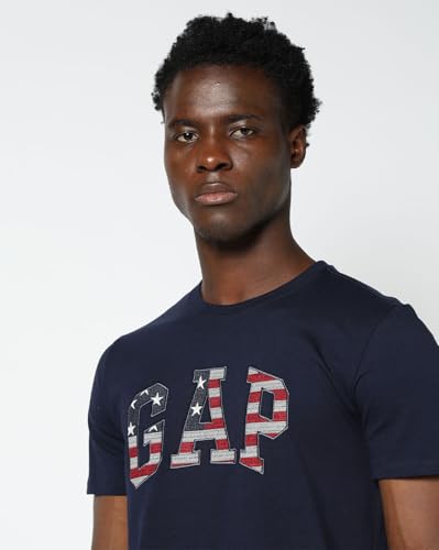 Image of Gap Men Slim Fit Short Sleeves Crew Neck T-Shirt