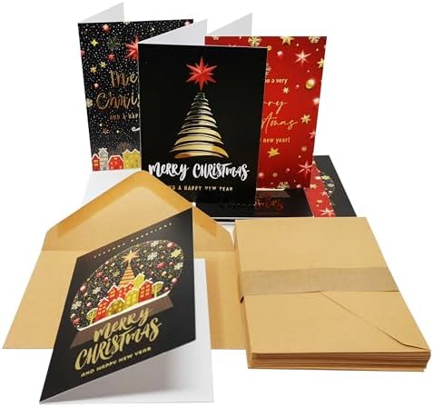 Hallmark 12 KERSTKAARTEN IN DOOS 2 DESSINS - H-BLOK & TOYS Hallmark 12 KERSTKAARTEN IN DOOS 2 DESSINS - H-BLOK & TOYS