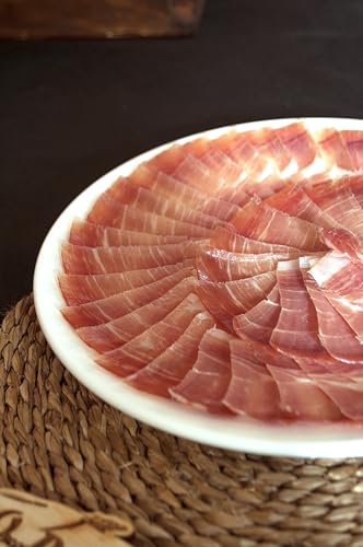 PACK GEREIFTER VORDERSCHINKEN, ganzes Stück + Schinken + Messer. 4,5 kg, 12 Monate gereift. Ideal als Geschenk.