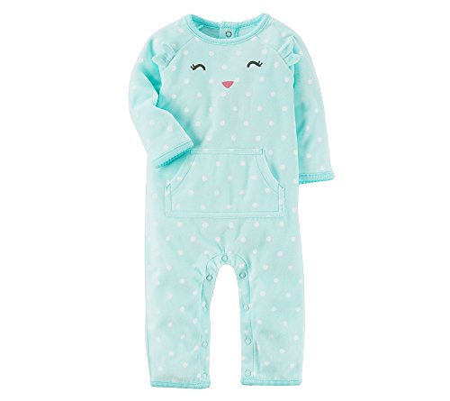Coverall hibou Carter's baby girls mint pour les siestes de bébé