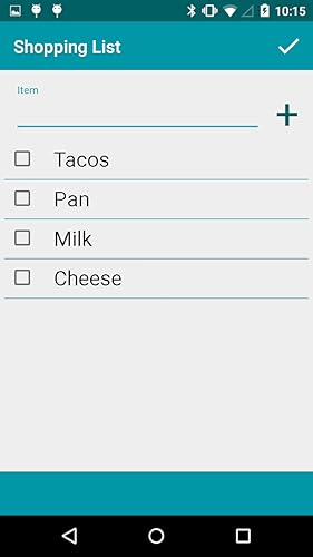 Shopping List