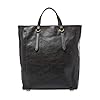 Fossil Women's Camilla Leather Convertible Backpack Purse Handbag, Black (Model: ZB7517001)
