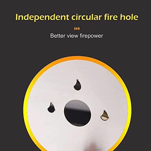 Professionelle professionelle Fritteuse, Gas-Fritteuse mit Gewürztrog und 2 Frittierkörben aus Edelstahl, einstellbare Feuerkraft für den Heimgebrauch, leicht zu reinigen (Größe: Doppelzylin – Bild 7