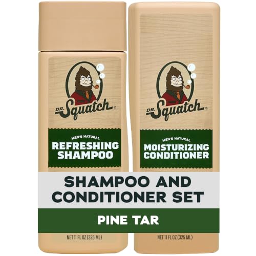 Dr. Squatch Men's Natural Shampoo and Conditioner Set (11 fl oz, 2-Pack) - image 1