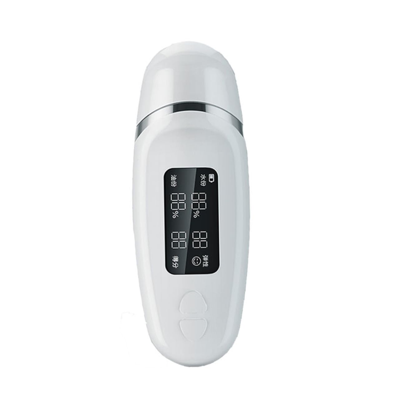 Analizador de Piel de Humedad Facial Inteligente Blanco Abs 5v1a