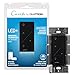 Lutron Caseta Wireless Smart Lighting Dimmer Switch for Wall & Ceiling Lights, PD-6WCL-BL, Black, Works with Alexa, Apple HomeKit, and the Google Assistant