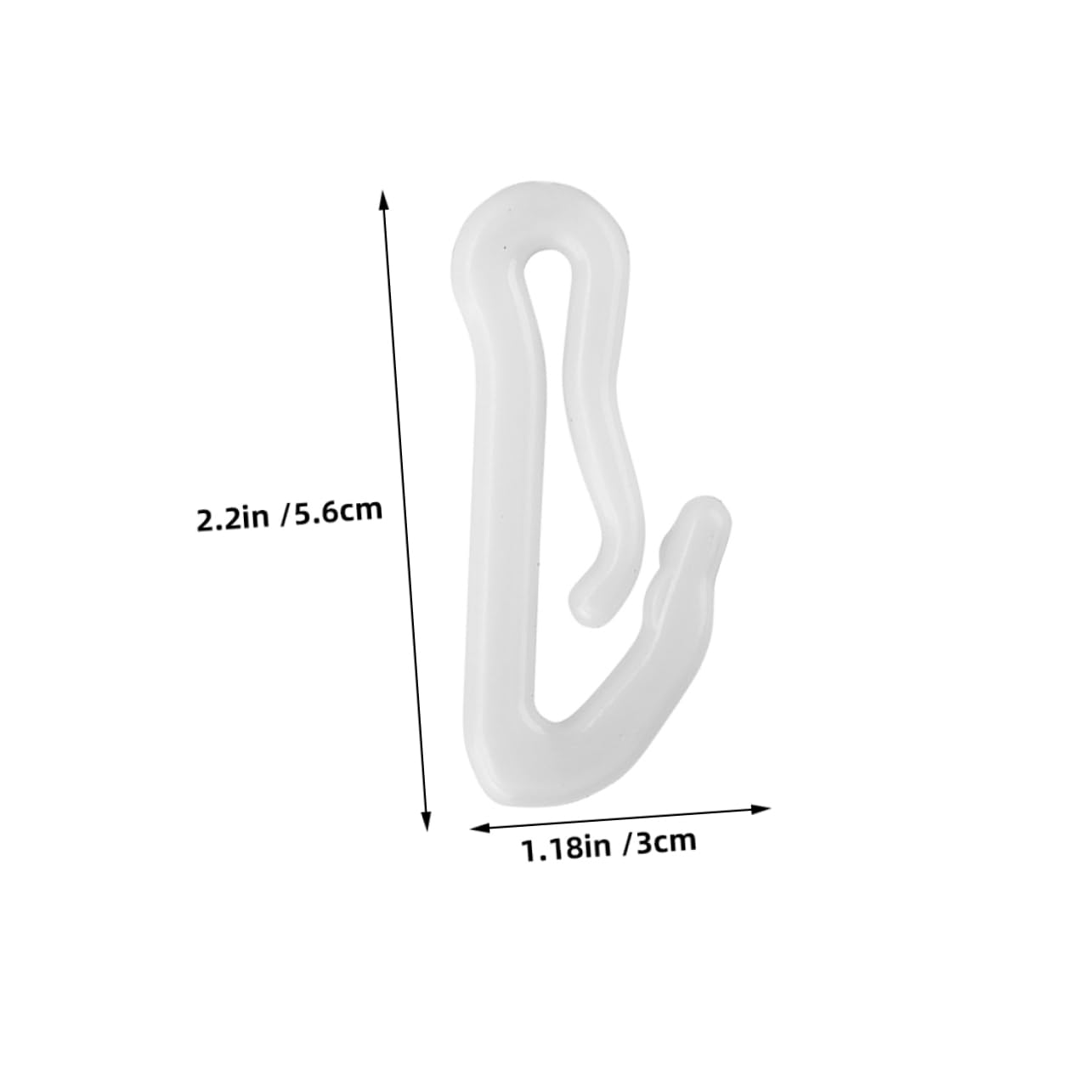 Generic 50pcs Reusable Greenhouse Accessories: Mini Plastic Shade Cloth Clips Outdoor Garden Film Fixing Buckles for Plants Growth