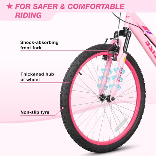 WEIZE 24 Inch Mountain Bike