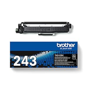 Brother TN-243BK Original Tonerkassette (für Brother DCP-L3510CDW, DCP-L3550CDW, HL-L3210CW, HL-L3230CDW, HL-L3270CDW, MFC-L3710CW, MFC-L3730CDN, MFC-L3750CDW und MFC-L3770CDW) schwarz, Standard