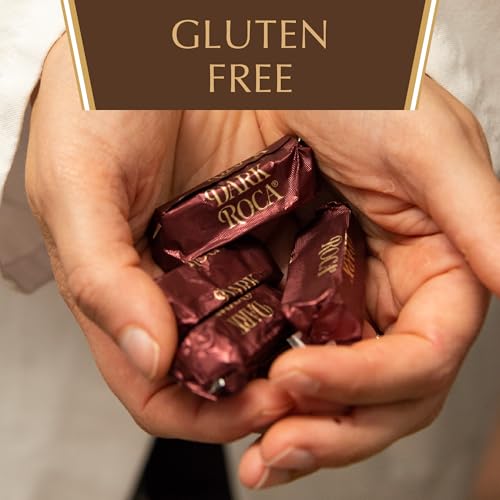 Almond Roca Pack of 2 Canisters - 10oz Individually Wrapped Dark Chocolate Candy - Buttercrunch Toffee with Almonds Covered in Chocolate - Gluten Free, Kosher, Chocolate