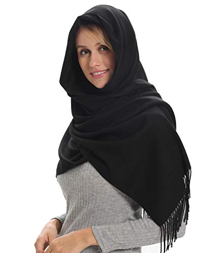 Genovega Women Pashmina Scarf,Evening Wedding Party Shawl Accessories Gift for Bridal2