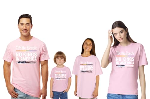No King Power to People Family Matching Graphic Tee Set