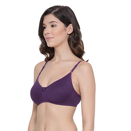 Image of Lyra Women's Cotton Non Padded Wire Free T Shirt Bra