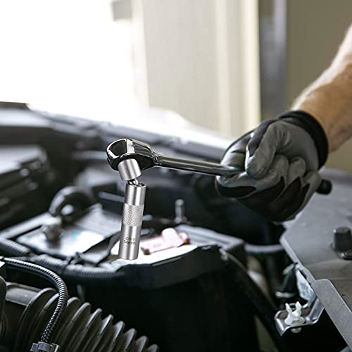 Eastyard 14Mm Thin Wall Magnetic Swivel Spark Plug Socket - 3/8-Inch Drive 12-Point Spark Plug Socket Removal Tool Fits Bmw Mini And More #TOP6