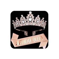 Rose Gold Tiara+Rose Gold Sash