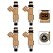 12 Holes 4Pcs Fuel Injector Replace 16611-AA680 SCITOO Automotive Engine Fuel Injector fit for 2005-2009 2011 for Subaru for Forester,2005-2011 for Subaru for Impreza,2004-2007 for Subaru for Legacy