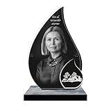 Eternel - Placa Funeraria Personalizada Lueur Fórmula 1 Foto y Texto Personalizable, Placa funeraria grabada con láser para Homenaje, Placa mortuoria, Tumba, Sepultura, conmemoración