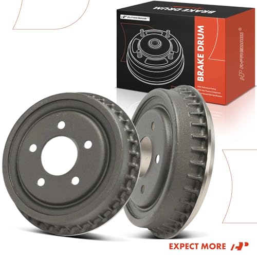 A-Premium 9 in (228.6 mm) Rear Brake Drums Set Compatible with Select Ford and Mazda Models - Ranger 1998-2009, B2300 2001-2010, B2500 1998-2001, B3000 1998-2008, 2 Pcs by A-Premium - Image 9