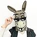 Supremask Shrek Masque en latex en forme de tête d'âne pour déguisement d'animal
