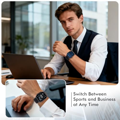 Alpine Loop with Leather Design for Apple Watch Ultra 3/2/1 Bands 49mm 46mm 45mm 44mm 42mm 41mm 40mm 38mm Men Women, Soft Stretchy Nylon Sport Band for iWatch Series 11 10 9 8 7 6 5 4 3 2 1, SE 3 2 1 - image 7