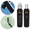 Glewi UHF Wireless Microphone System XLR Transmitter Receiver For Dynamic Mic 40m Range Low Latency High Fidelity Audio Black Unit(540-590) #1