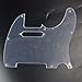 Replacement Guitar Pickguard For Tele Standard style,1Ply Clear Transparent