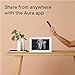 Aura Carver Luxe WiFi Digital Picture Frame, 10.1”, Add Photos with Aura App, Free Unlimited Storage - Easy to Use - Plays Videos - The Best Digital Photo Frame - Sea Salt