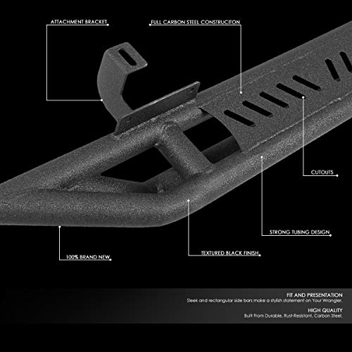 Estribos 6 pulgadas para Jeep Wrangler JL Unlimited 4 puertas miniatura 2