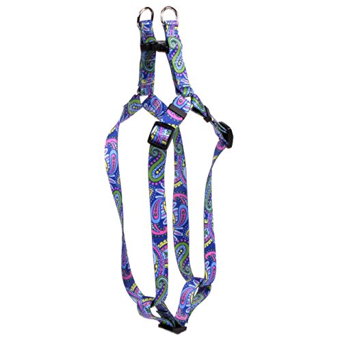 Image of Yellow Dog Design Standard Step-in Harness, Paisley Power, Extra Small 4.5 inch - 9 inch