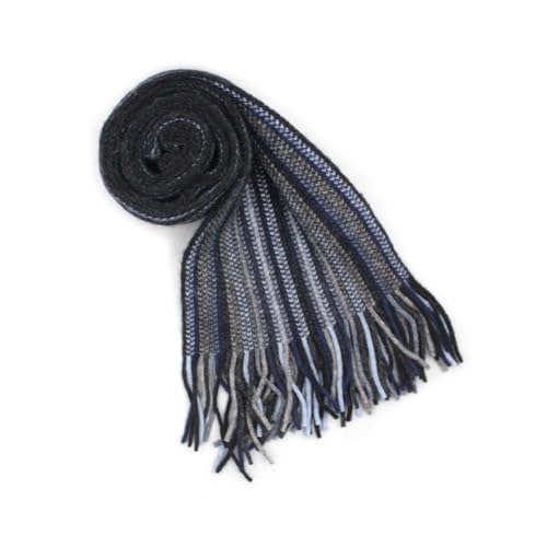 Native World Possum Merino Wool Multi Striped Scarf - Warm Winter Scarf for Women, Ladies Mens Soft Scarf Wrap