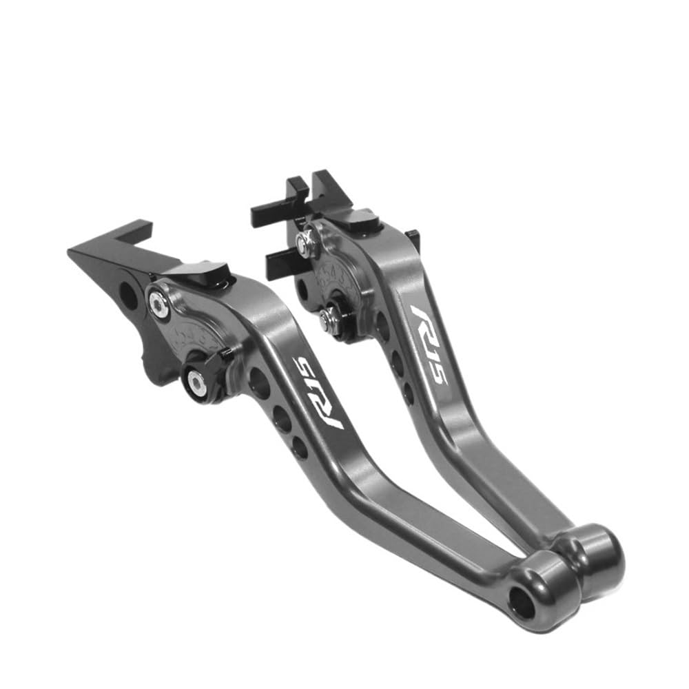 Wghposqtj Titanium Hand Brake Clutch Levers Motorcycle Accessories For R15 V3 2017 2018 Adjustable Brake Handle Clutch Levers Bar Lever