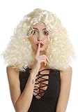 pastewka staffel 8 dvd Damenperücke für Karneval und Halloween mit breitem roten Stirnband, das die wilde, hellblonde Lockenpracht in einen sehr hippiemäßigen Style etwas bändigt. Ohne das Stirnband erinnert diese mittelgescheitelte, lockige Perücke eher an einen Engel oder das Christkind.