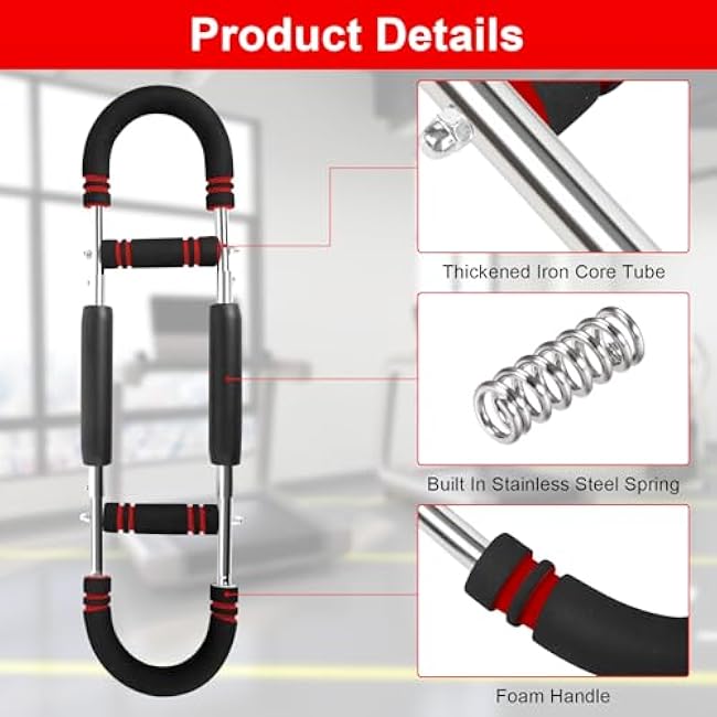 2025 Pro Saker Twister Arm Trainer Adjustable Chest Workout Equipment Arm Trainer for Men and Women Shaker Twister Arm Trainer Chest Clip Muscle Arm Workout Equipment at Home