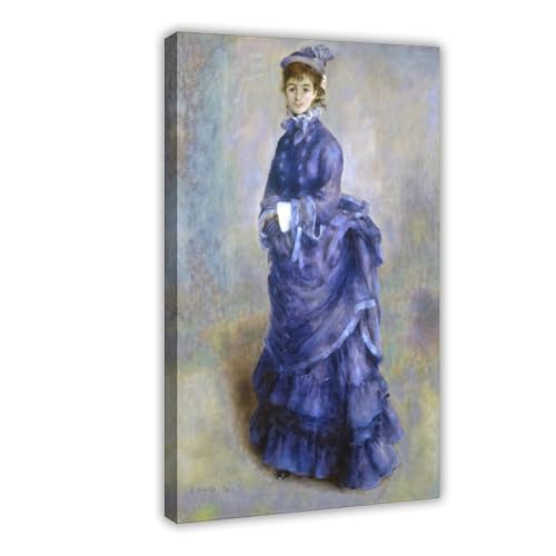 Impression sur toile Renoir The Parisian cadre suspendu 41x61 cm