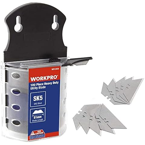 WORKPRO Cuchillas de Recambio 100-piezas Cover