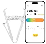 Body Fat Caliper – Skinfold Caliper Body Fat Measurement Device with App