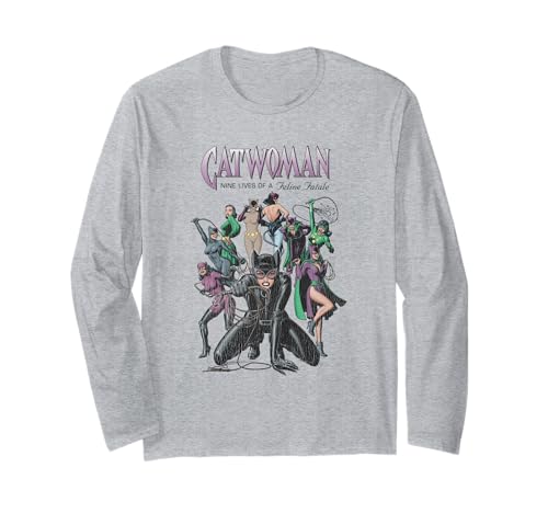 Catwoman Feline Fatale Maglia a Manica