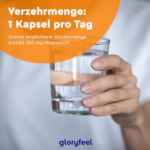 Magnesium - Hoch bioverfügbar aus Magnesiumoxid - 90 Kapseln - Praktisch für Unterwegs (3 Monate Vorrat) - Für Muskeln, Knochen & Zähne* - Reines Magnesiumoxid aus dem toten Meer - Vegan, laborgeprüft