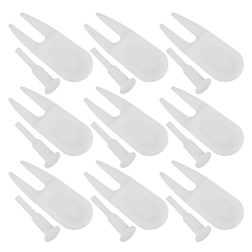 VANZACK 10 Sets Inflatable Balls Plug with Stopper Remover Pullers Yoga Balls Replacement Tools