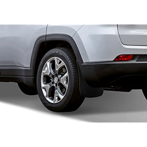 Image of FROSCH Car Rubber Mudflaps Front Lada Vesta, 2015-> SED, 2 pcs with Fastener & Mounting Screws