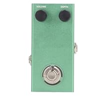 CLASSIC TONE: Delivers authentic vintage-style vibrato effects with minimal distortion through NPN circuitry design for warm, sweet sound characteristics DUAL CONTROLS: Features precision knobs for independent adjustment of speed and depth parameters...